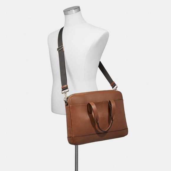 Coach F22529 Men’s Hamilton Bag In Saddle Leather - Picture 2 of 3